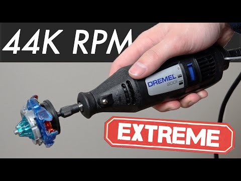 DRILL LAUNCHER MOD 2.0 : Beyblade Custom Launcher (44,000 RPM) TEST SPIN