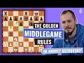The Golden Rules for the Middlegame | Chess Principles | Improver Level | IM Andrey Ostrovskiy