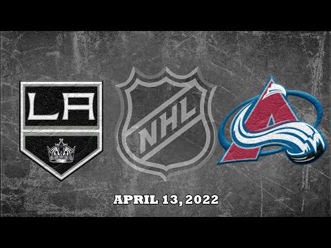 NHL Kings vs Avalanche | Apr.13, 2022