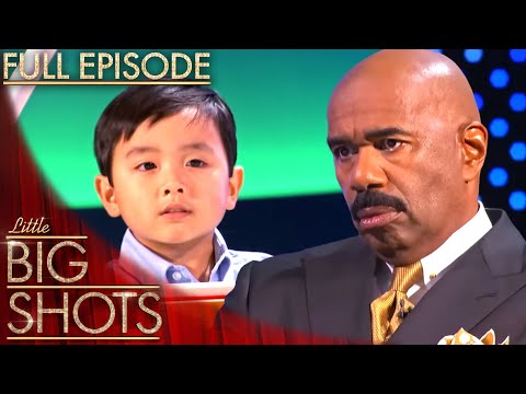 Steve Harvey VS 4-Year-Old Piano Prodigy! | Season 1 Episode 2 | Full Episodes | Little Big Shots US