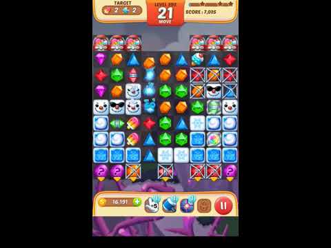 Jewel Match King Level 392 - Walkthrough ( No Booster )