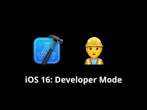 Developer Mode in the latest iOS 16 thumbnail