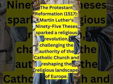 The Protestant Reformation 1517