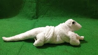 IGUANA - MY TOWEL CREATION