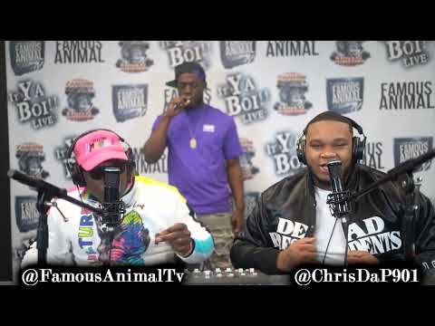 Memphis Rapper Chris Da P Stops by Drops Hot Freestyle on Famous Animal Tv