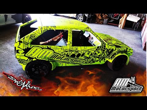Polo Drag AM MOTORSPORT - SPEEDPAINTING by Das Neves