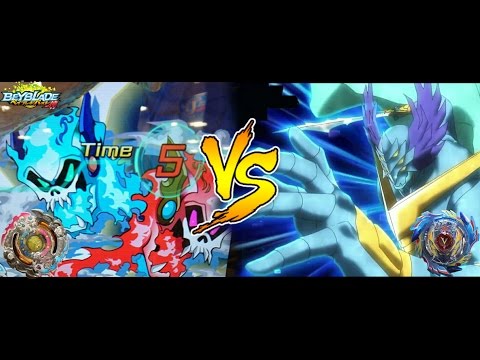 Psychic Phantom .P.W Vs. 神様 Valkyrie .6v.Rb - Burst BeyBattle