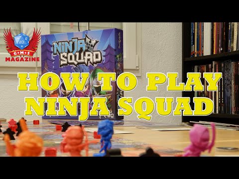 How to play Ninja Squad with Backspindle David!