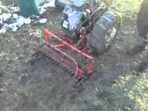 Simplicity 2 wheel tractor with Sickle Mower