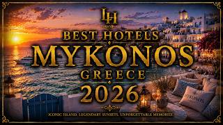 BEST Hotels in MYKONOS, GREECE 2026