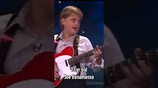 13 year old Joe Bonamassa! #shorts #guitar #blues