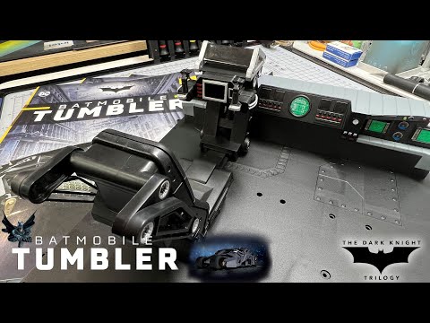 Build the 1:8 Scale Batman Tumbler from Hachette Partworks - Part 17-22