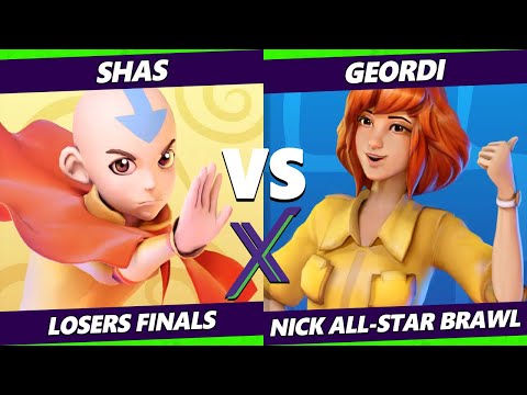 S@X 426 Losers Finals - Shas (Aang) Vs. Geordi (April) NASB Nick All-Star Brawl