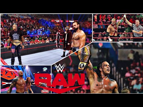 WWE Raw 30 AUGUST 2021 Highlights HD - WWE Monday Night Raw 30/8/2021 Highlights Full HD