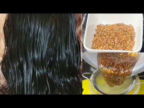 DARYEELKA TIMAHA IYO JILCISO CAJIIB AH TIMAHA BIHISA🥰MAGIC FLAXSEED HAIR MASK 😱Hair Gel
