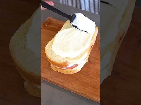 簡単食パンレシピ！最高の朝食に！クロックムッシュの作り方  #料理 #食パン #コウケンテツ