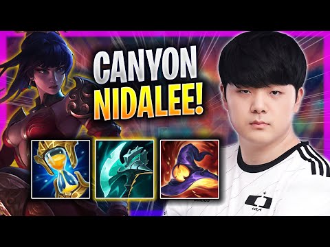 CANYON CRAZY GAME WITH NIDALEE! - DK Canyon Plays Nidalee JUNGLE vs Talon! | Bootcamp 2023