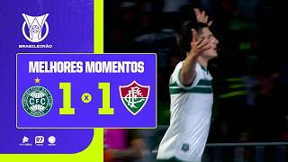 CORITIBA 1 X 1 FLUMINENSE | MELHORES MOMENTOS DA 10ª RODADA DO BRASILEIRÃO