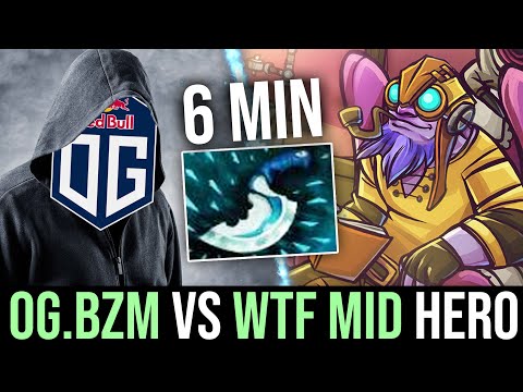 OG.Biziem 6 min Blink Tinker vs WTF MID HERO