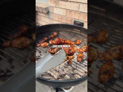 How to make crispy chicken wings on the grill 🍗🔥
