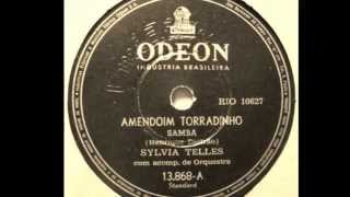 Sylvia  Telles - AMENDOIM TORRADINHO - samba de Henrique Beltrão - gravação de 1955