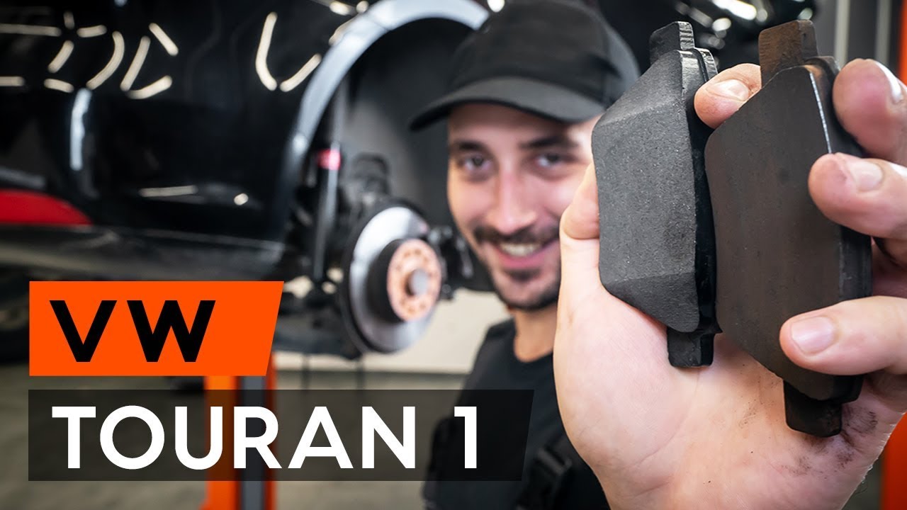 Slik bytter du bremseklosser bak på en VW Touran 1T3 – veiledning