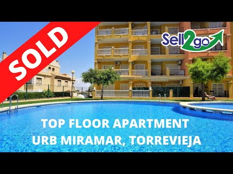 PRIVATE ROOF TERRACE, 2 BED APT, TORREVIEJA - Urb Miramar - Playa La Mata