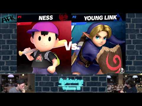 Lightning: Volume 3 | Supahsemmie (Young Link) vs S1 (Ness,Wolf) Grand Finals