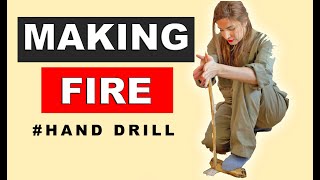 MAKE FIRE WITH STICKS | كيفية إشعال النار من العصي