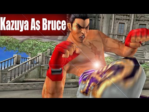 {TAS} Kazuya Mishima with Bruce Irvin Moves Gameplay - Tekken 6