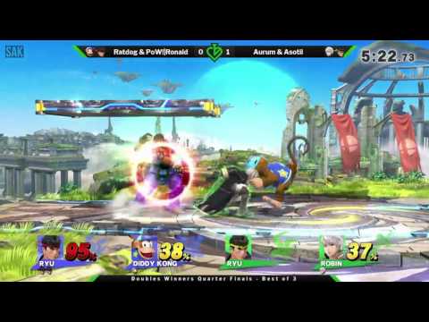 Gambits and Gimmicks Doubles Winners Quarters - Ratdog & Ronald (Blue) vs Aurum & Asotil (Green)