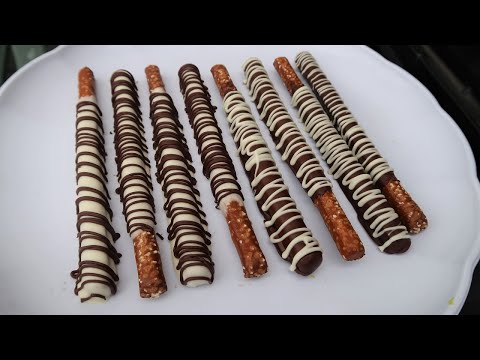 CHOCOLATE COVERED PRETZEL RODS