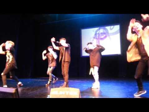 160904 MYNAME with MYGIRL Fancam - Romania - "Baby I'm Sorry"