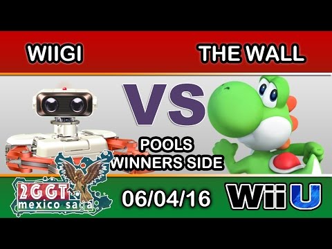 2GGT: Mexico Saga - TiE | WiiGii (ROB) Vs. SU | The Wall (Yoshi) Pools - Smash Wii U