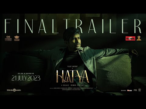 Hatya Official Trailer 2 (HDR) | Vijay Antony, Ritika Singh | Balaji K Kumar| Girishh Gopalakrishnan