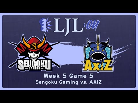 [EN] LJL Summer 2021 - Week 5 Game 5 -  Sengoku Gaming vs Axiz