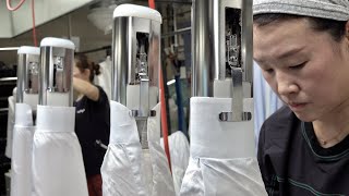 Удивительная корейская фабрика по стирке одежды, где автоматы даже гладят одежду
