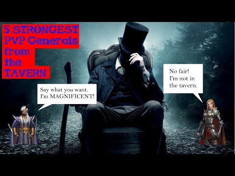 Evony - 5 STRONGEST PVP Generals from the Tavern