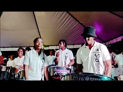 04- First Citizens Supernovas Steel Orchestra. Steelband Jam In the Village Jul 2023