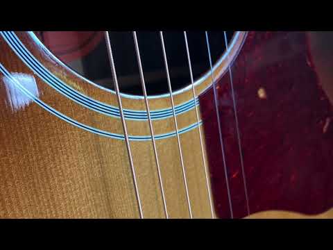 Immagine 2021 Gibson J-185 Custom Shop M2M OG Red Spruce over Rosewood, LR Baggs HiFi, Vintage Sunburst, COA, OHSC, YouTube Demo Recording! - 18