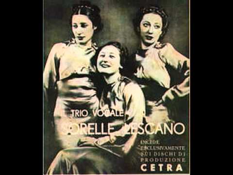 Trio Lescano e Maria Jottini - Maramao perchè sei morto