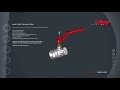 Видео о товаре: Шаровый кран Itap 090 Ideal 1&quot; муфтовый полнопроходной, рычаг