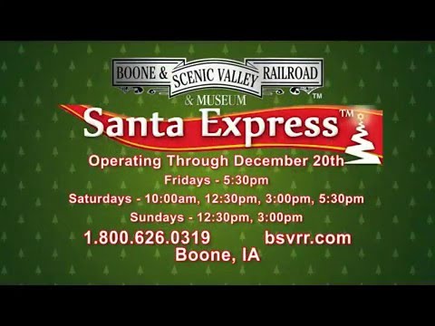 All aboard the 2015 Santa Express!