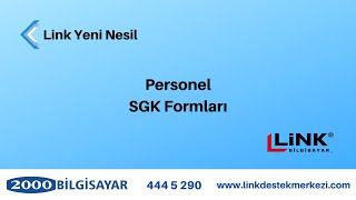 Yeni Nesil - Personel SGK Formları