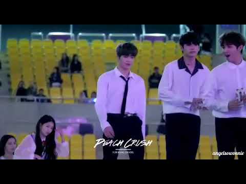 wanna one kang daniel & gfriend sowon moment •