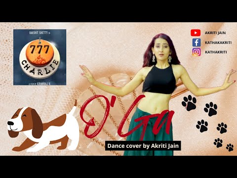 777 Charlie O’ga Konkani Dance Akriti Jain | Rakshit Shetty #oga #rakshitshetty #777charlie #charlie