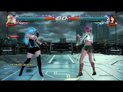 L7 364_7 Lili Rochefort Ryona vs Josie Ryona - Tekken 7 ( Anakin x24 ) sin Grafica Dual