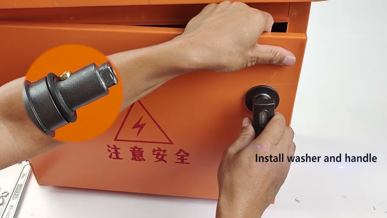 The Installation Guide Video Handle Lock