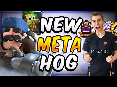 INSANE VALUE! NEW META DART GOBLIN HOG DECK — Clash Royale