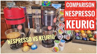 Nespresso VS Keurig Coffee Maker Which One Is Better? K-Cup 